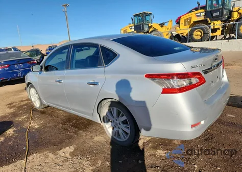 2013 Nissan Sentra S from USA, damaged, VIN 3N1AB7AP0DL607465